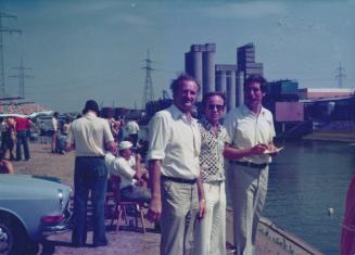 Juni 1976: Zum ersten Mal Regatta im Industriehafen