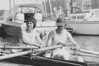 Juni 1976: Zum ersten Mal Regatta im Industriehafen