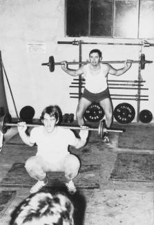 1972/73 Wintertraining in der Halle