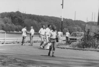 Juni 1976: Zum ersten Mal Regatta im Industriehafen