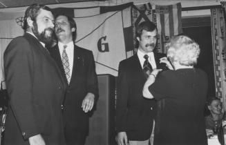 MRG-Ruderer-Ball 1976: Ehrung Heiko Schneiders