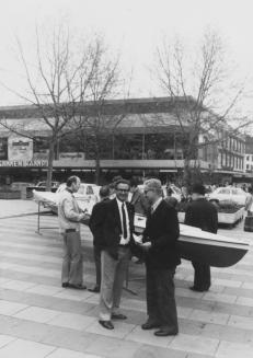 Große Bootsausstellung am 28. April 1973 mit W.Eisenmenger