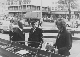 Große Bootsausstellung am 28. April 1973 mit Willi Wenz, A.Lommel