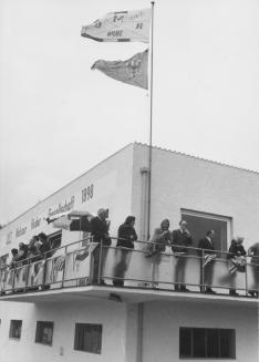Anrudern, April 1973