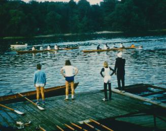 Anrudern 1973: Interne Regatta