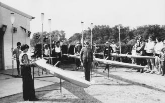 Anrudern, April 1974