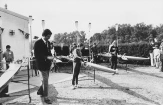 Drei Bootstaufen, April 1974 mit Peter Hoffmann