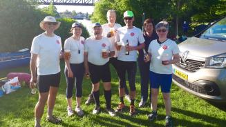 MRG-Team besteht den Wesermarathon 2018