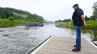 MRG-Barkenfahrt auf der Weser, Mai 2018