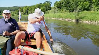 MRG-Barkenfahrt auf der Weser, Mai 2018