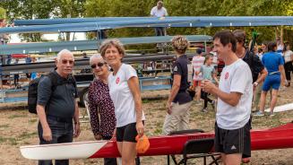 2018, Regatta im Schiersteiner Hafen