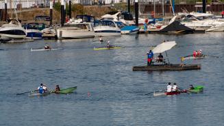 2018, Regatta im Schiersteiner Hafen