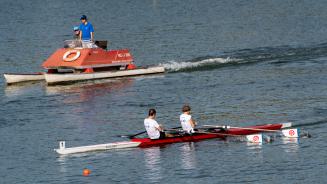 2018, Regatta im Schiersteiner Hafen