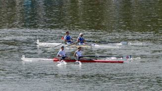 2018, Regatta im Schiersteiner Hafen