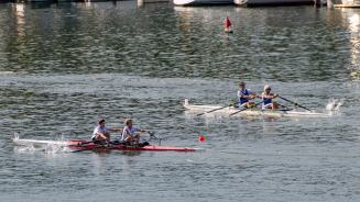 2018, Regatta im Schiersteiner Hafen