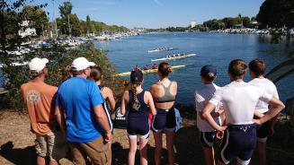 2018, Regatta im Schiersteiner Hafen