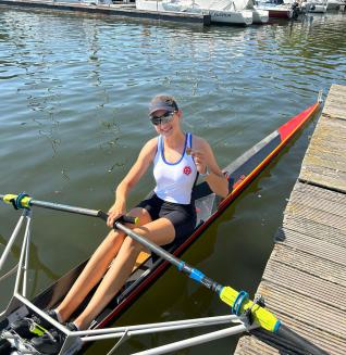 MRG-Sprinter bei der Regatta in Schierstein