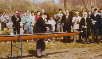 Anrudern 1984 mit Josef Hofmann