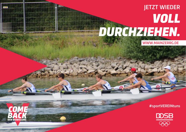 DOSB-Aktion Comeback: Rudern DOSB-Aktion Comeback: Rudern – Jetzt wieder voll durchziehen