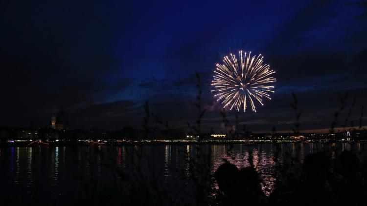 MRG-Grill zum Feuerwerk der Mainzer Johannisnacht 2017