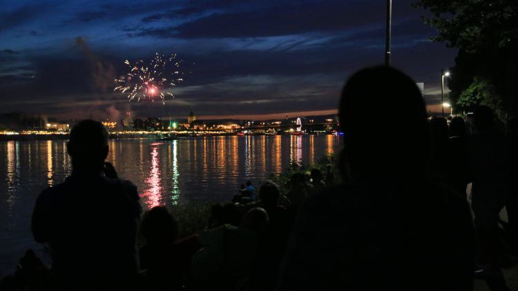 MRG-Grill zum Feuerwerk der Mainzer Johannisnacht 2017