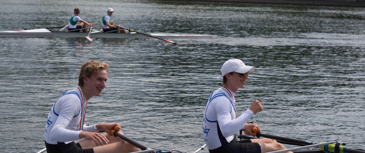 MRG-Athlet*innen bei der Regatta in Heidelberg 2022